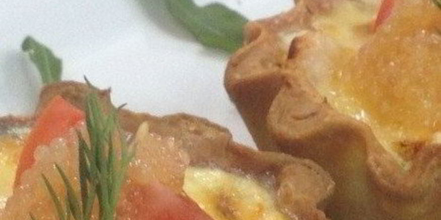 Рецепт тарталеток с морепродуктами и щучьей икрой