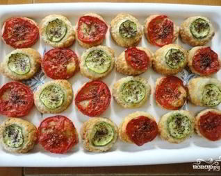 Тарталетки с мягким сыром