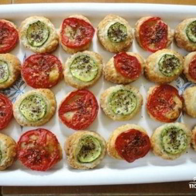 Тарталетки с мягким сыром