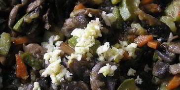 тарталетки с начинкой из овощей и грибов