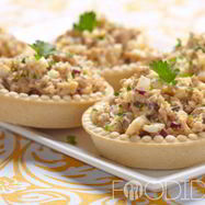 Рецепт Тарталеток с рыбными консервами