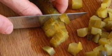 тарталетки с селедкой