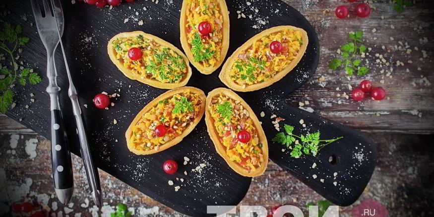 Рецепт тарталеток с сыром