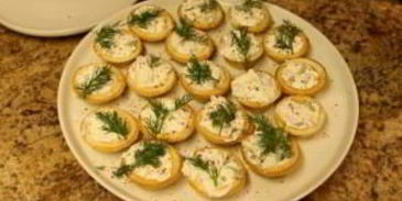 тарталетки с творогом