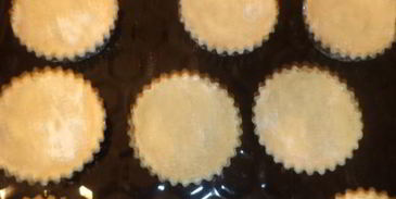 тарталетки с творожной начинкой и малиной