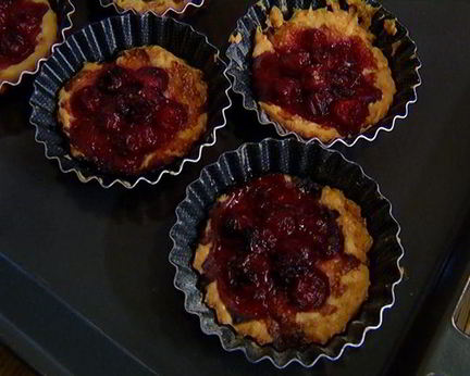 Тарталетки с вишней