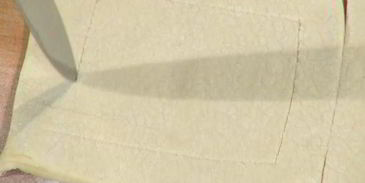 тарталетки с яблоками и голубикой