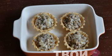 жульен в тарталетках