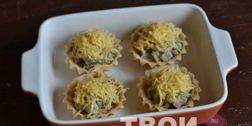 жульен в тарталетках