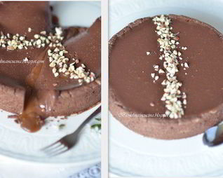 Дважды шоколадный тарт с карамелью