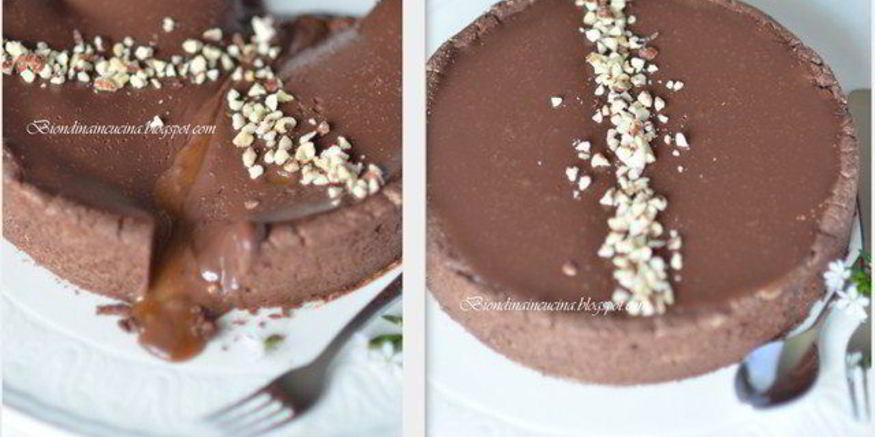 Рецепт дважд шоколадный тарт с карамелью