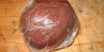 дважды шоколадный тарт с карамелью