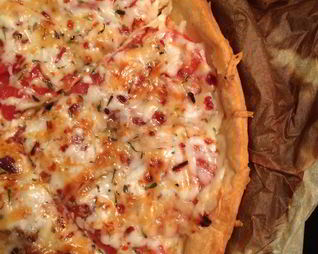 Французский томатный тарт