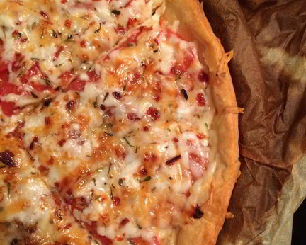 Французский томатный тарт