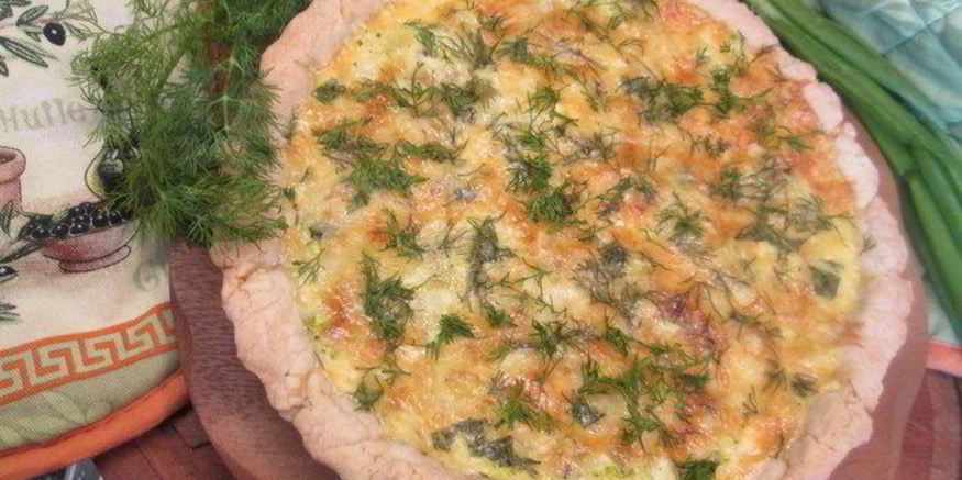 Рецепт кабачкового тарта