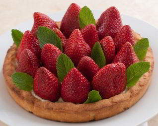 Клубничный тарт