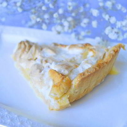 Лимонный тарт с меренгой по мотивам Пьера Эрме