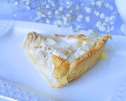 Лимонный тарт с меренгой по мотивам Пьера Эрме