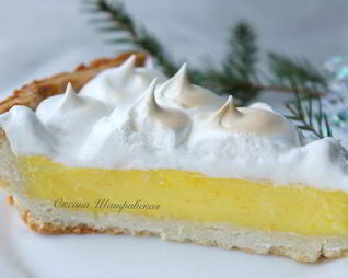 Лимонный тарт