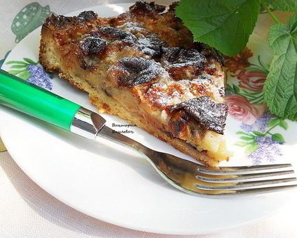 Нежный банановый тарт