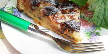 нежный банановый тарт