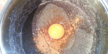 сливовый тарт с маковой начинкой