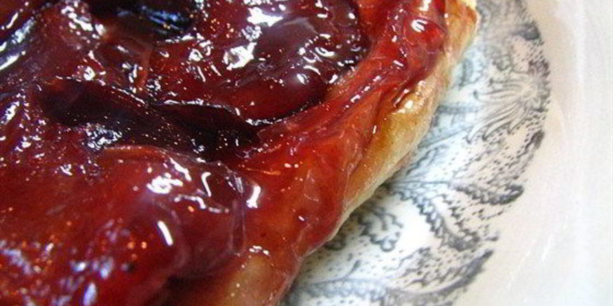 Рецепт сливового тарта татен