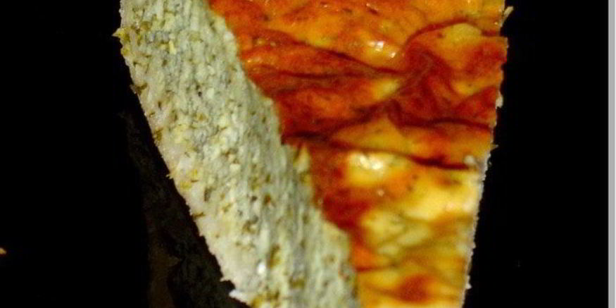 Рецепт сырно-творожного тарт с весенней зеленью