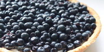 тарт черника-лаванда
