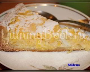 Тарт лимонно-манговый