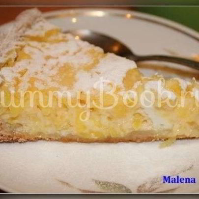 Тарт лимонно-манговый