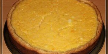 тарт лимонно-манговый