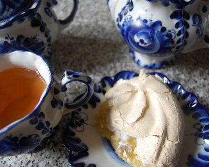 Тарт Лимонное безумие под безе