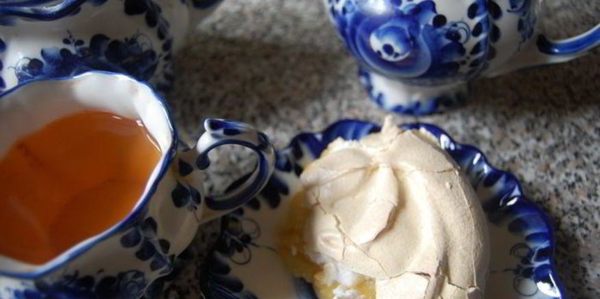 Рецепт тарта лимонное безумие под безе