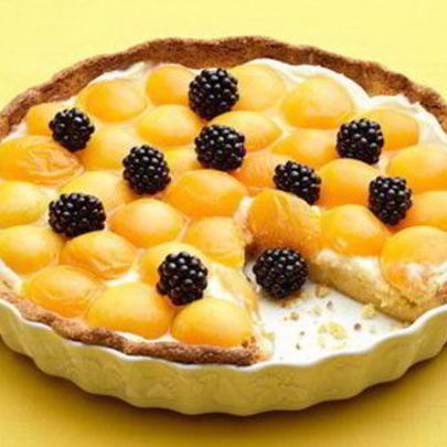 Тарт с абрикосами