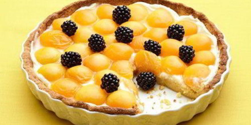 Рецепт тарта с абрикосами