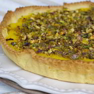 Рецепт Тарта с лимонным кремом и фисташками