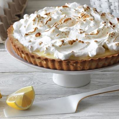 Тарт с лимонным кремом