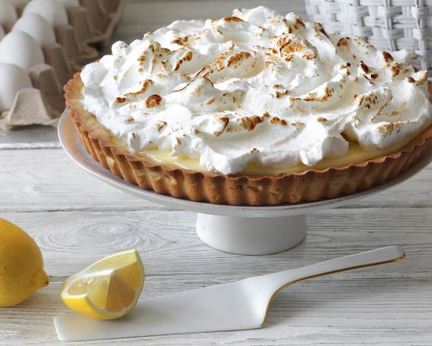 Тарт с лимонным кремом