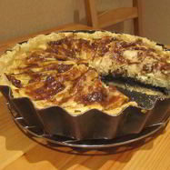 Рецепт Тарта с маком, творогом и яблоками