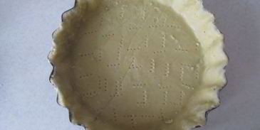 тарт с маком, творогом и яблоками