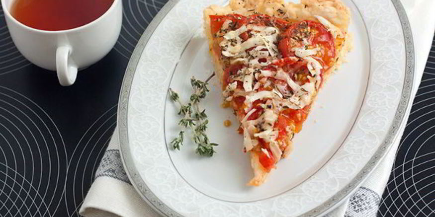 Рецепт тарта с помидорами черри