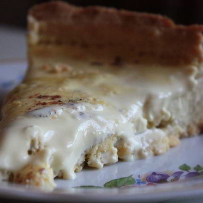 Тарт с заварным кремом и мускатным орехом