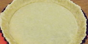 тарт с зеленым горошком