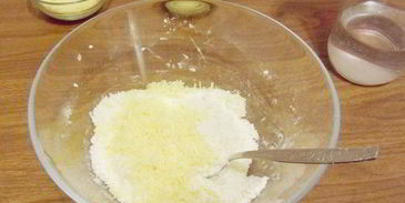 тарт с зеленым горошком