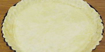 тарт с зеленым горошком