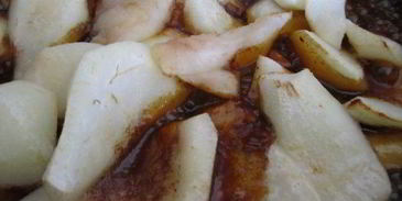 тарт татен с грушой