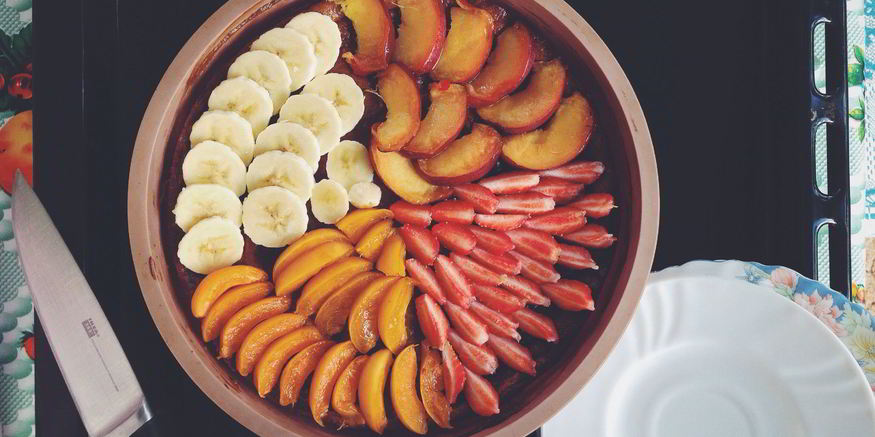 Рецепт творожного тарта с абрикосами