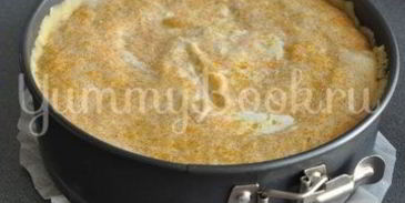 творожный тарт с тыквой