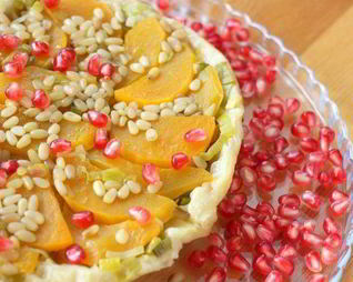 Тыквенный тарт татен